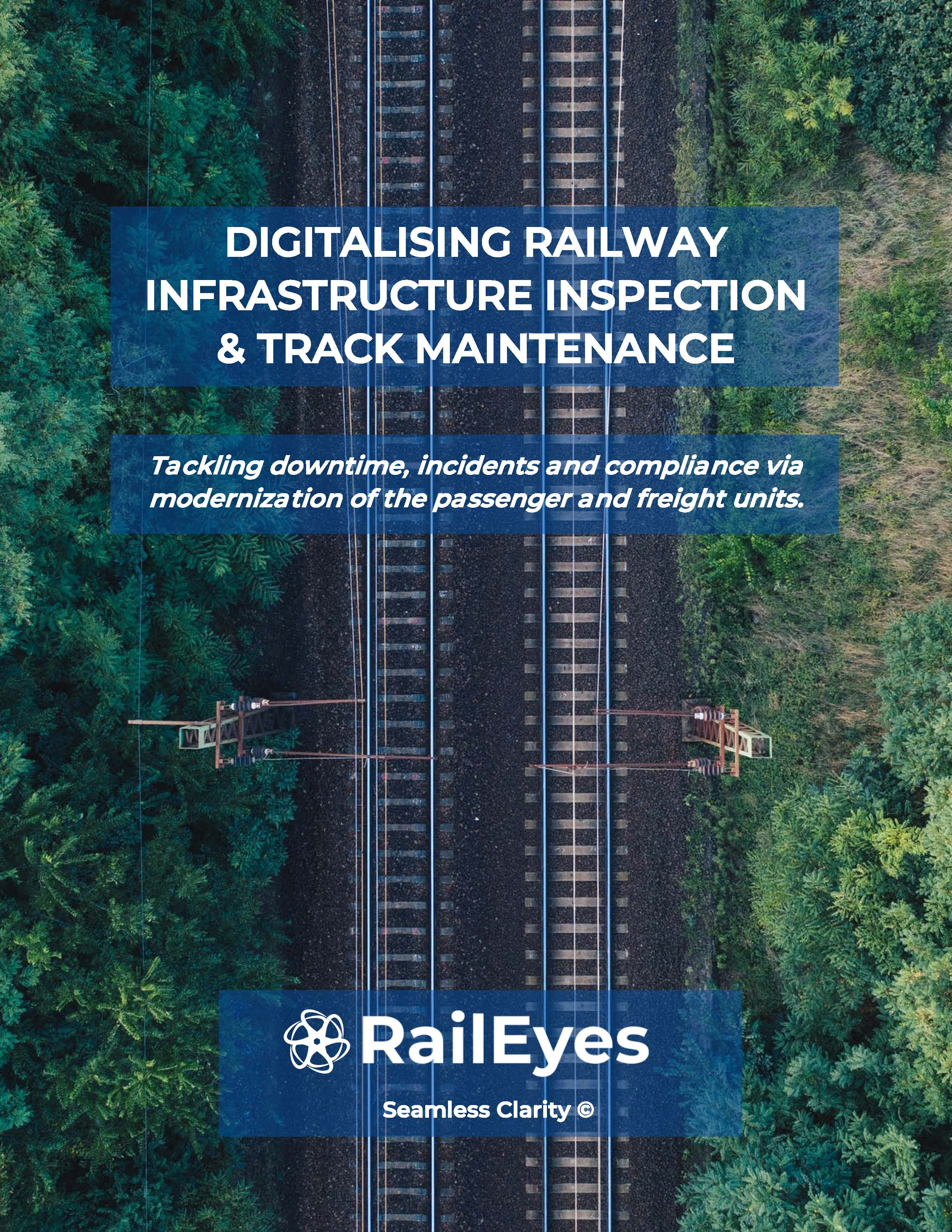 RailEyes White Paper cover — Digitalisation of Infrastructure Inspection